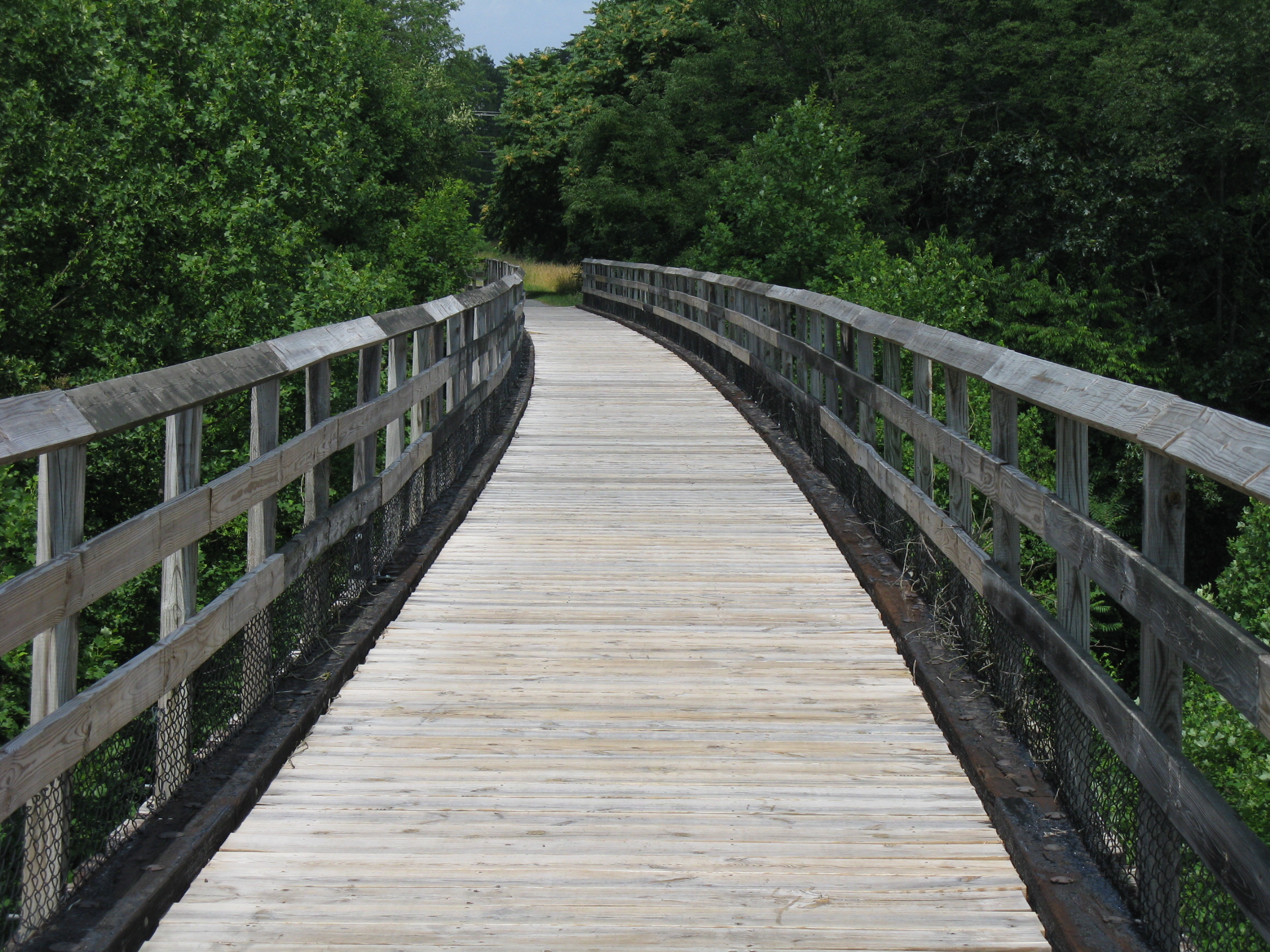 Train Trestle on the New River Trail